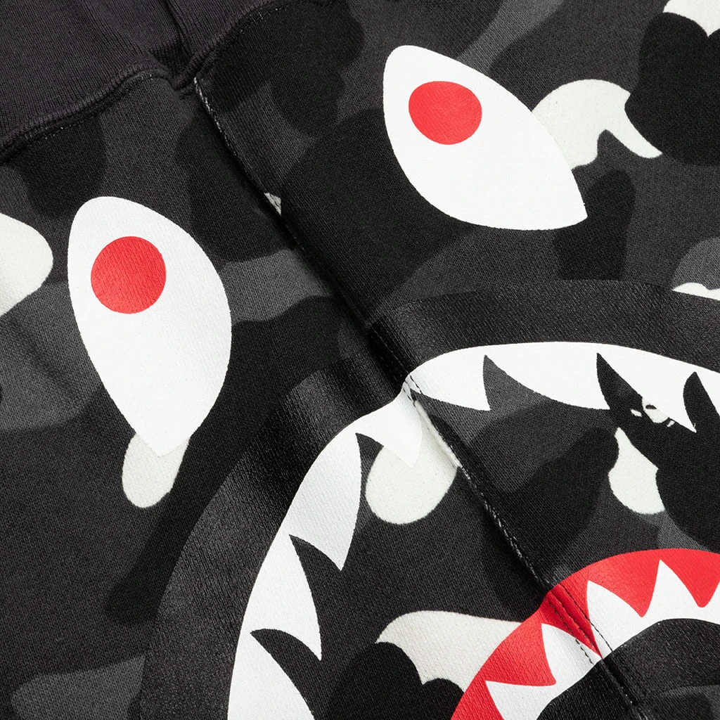 City Camo Shark Sweat Pants - Black 5 City Camo Shark Sweat Pants - Black - Image 3