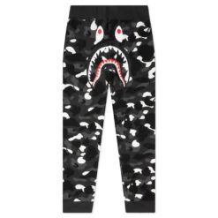 City Camo Shark Sweat Pants - Black