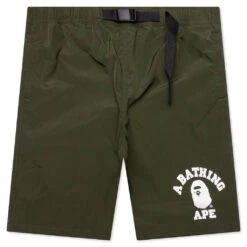 College Beach Shorts - Olive Drab