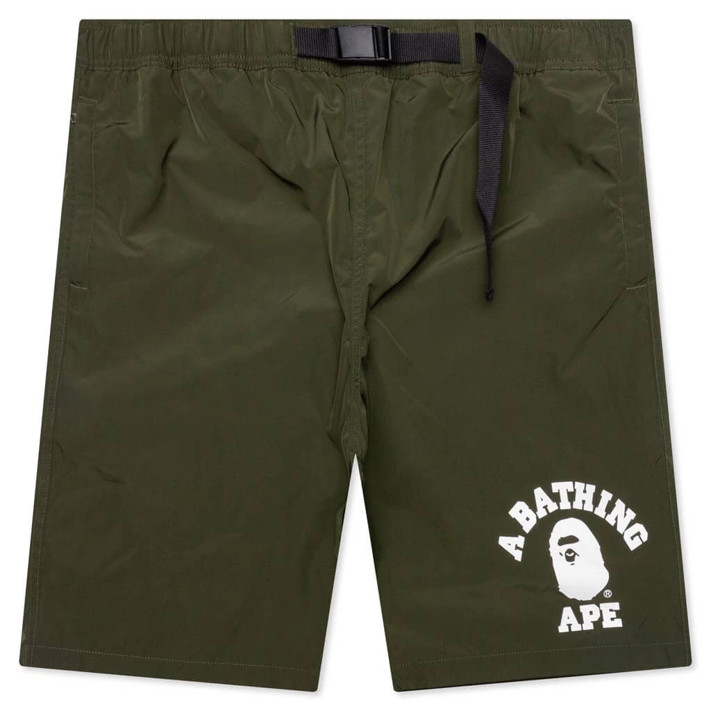 College Beach Shorts - Olive Drab 3 College Beach Shorts - Olive Drab