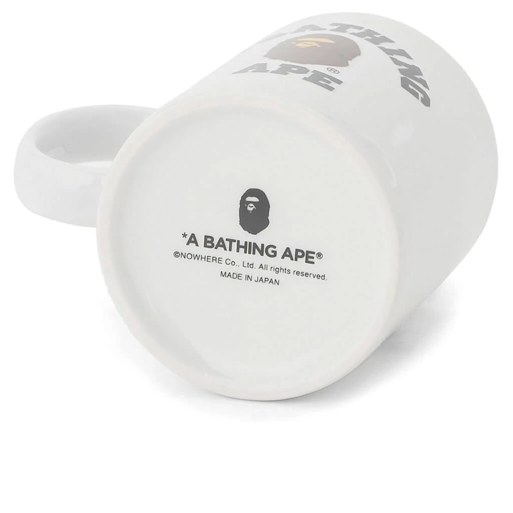 College Pottery Mug - White 5 College Pottery Mug - White - Image 3