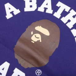 College Puffy Relaxed Fit Pullover Hoodie - Blue -Feature store College Puffy Relaxed Fit Pullover Hoodie Blue 001PPK801012M BLU 12 18 24 Feature KN 4