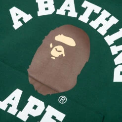 College Puffy Relaxed Fit Pullover Hoodie - Green 10 College Puffy Relaxed Fit Pullover Hoodie - Green -Feature store College Puffy Relaxed Fit Pullover Hoodie Green 001PPK801012M GRN 12 11 24 Feature KN 7