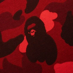 Color Camo Large Ape Head Relaxed Fit Polo Shirt - Red -Feature store Color Camo Large Ape Head Relaxed Fit Polo Shirt Red 001POK801001M RED 09 03 24 Feature JP 8