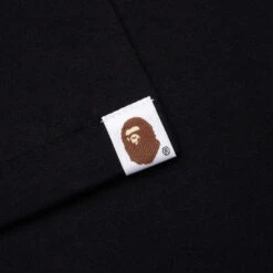 Color Camo Milo On Big Ape Tee - Black/Navy 11 Color Camo Milo On Big Ape Tee - Black/Navy -Feature store Color Camo Milo on Big Ape Tee Black Navy 002TEK801006M BK3 09 03 24 Feature JP 8