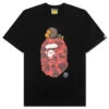 Color Camo Milo On Big Ape Tee - Black/Red -Feature store Color Camo Milo on Big Ape Tee Black Red 002TEK801006M BKB 09 03 24 Feature JP