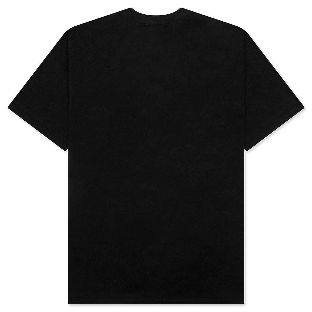 Color Camo Milo On Big Ape Tee - Black/Red 4 Color Camo Milo On Big Ape Tee - Black/Red - Image 2