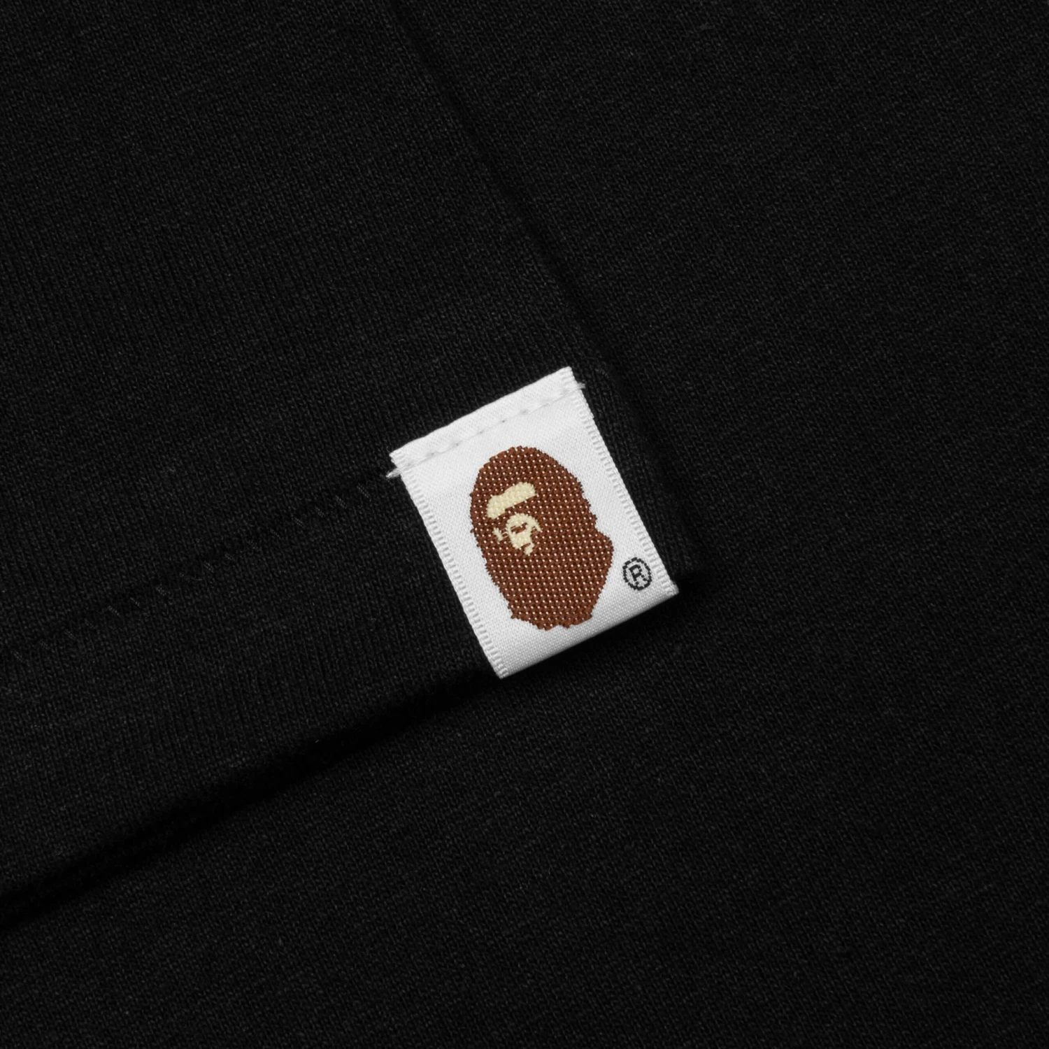 Color Camo Milo On Big Ape Tee - Black/Red 7 Color Camo Milo On Big Ape Tee - Black/Red - Image 5