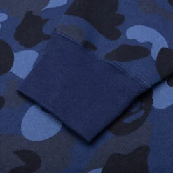 Color Camo Pullover Hoodie - Navy -Feature store Color Camo Pullover Hoodie Navy 001PPK801011M NVY 12 18 24 Feature KN 6