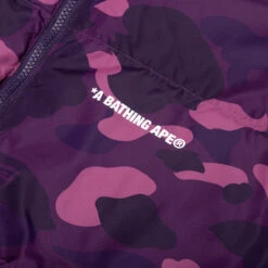 Color Camo Reversible Down Jacket - Purple 9 Color Camo Reversible Down Jacket - Purple -Feature store Color Camo Reversible Down Jacket Purple 001DNK801007M PUR 12 11 24 Feature KN 6