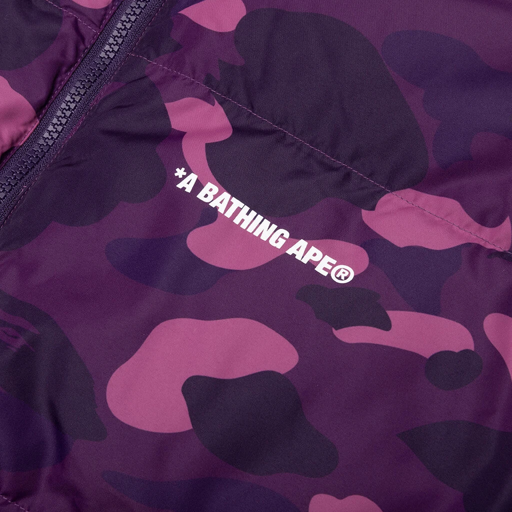Color Camo Reversible Down Jacket - Purple 5 Color Camo Reversible Down Jacket - Purple - Image 3