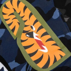 Color Camo Separate Shark Full Zip Hoodie - Black/Navy -Feature store Color Camo Separate Shark Full Zip Hoodie Black Navy 001ZPK801001M BK3 09 03 24 Feature JP 7