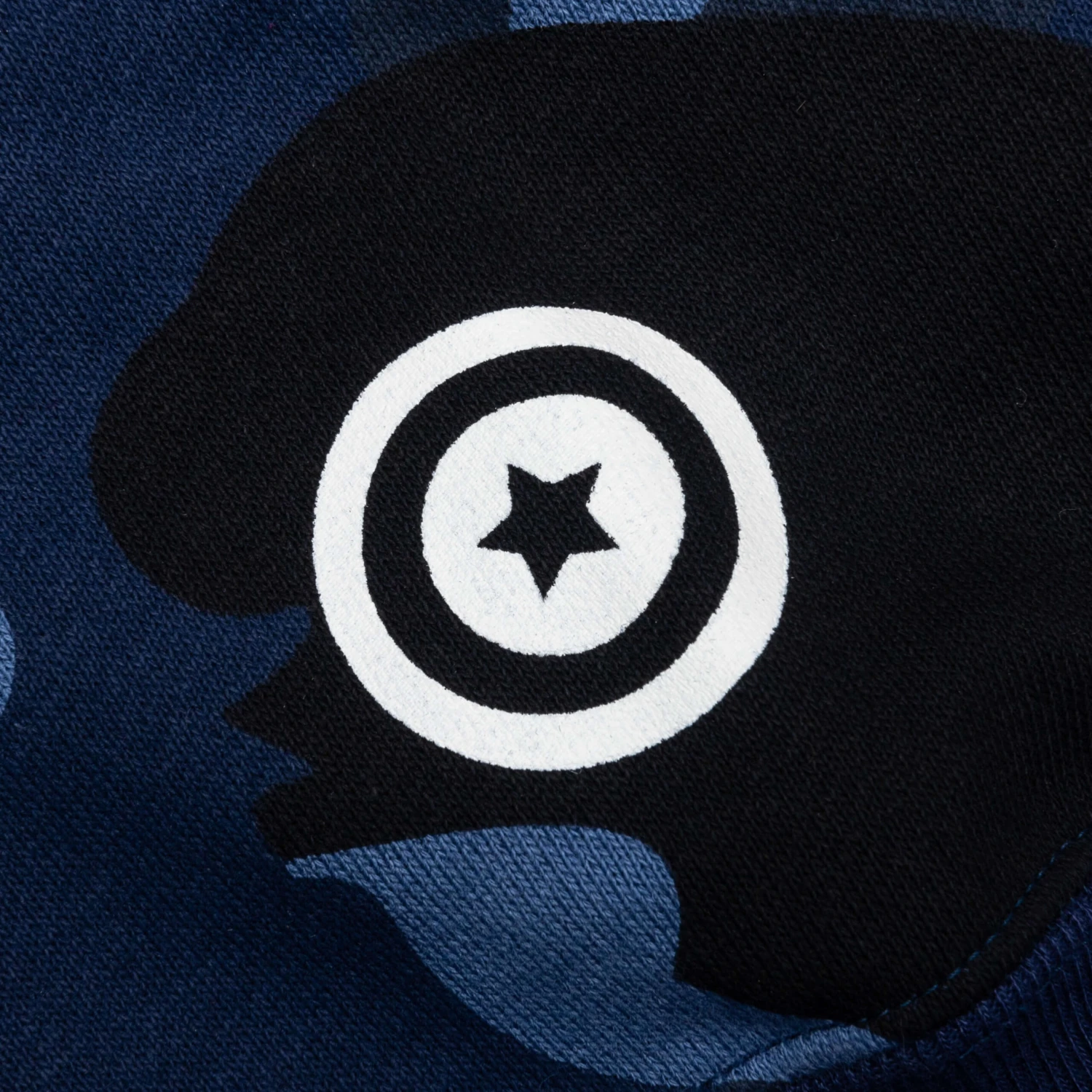 Color Camo Separate Shark Full Zip Hoodie - Multi 7 Color Camo Separate Shark Full Zip Hoodie - Multi - Image 5