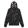 Color Camo Shark Full Zip Hoodie - Black 2 Color Camo Shark Full Zip Hoodie - Black -Feature store Color Camo Shark Full Zip Hoodie Black 001ZPJ201003MBLK 06 29 23 Feature KN MG