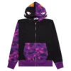 Color Camo Shark Full Zip Hoodie - Purple 2 Color Camo Shark Full Zip Hoodie - Purple -Feature store Color Camo Shark Full Zip Hoodie M Purple 001ZPJ801010MPUR 12 24 23 Feature VR