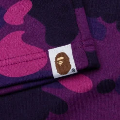 Color Camo Shark Sweat Shorts - Purple -Feature store Color Camo Shark Sweat Shorts Purple 001SPK301002M PUR 08 13 24 Feature JP 7