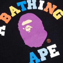 Colors College Tee - Black 8 Colors College Tee - Black -Feature store Colors College Tee Black 001TEK301014M BLK 07 31 24 Feature KN 6