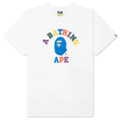 Colors College Tee - White