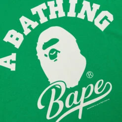 Cursive College Logo Relaxed Fit Tee - Green 9 Cursive College Logo Relaxed Fit Tee - Green -Feature store Cursive College Logo Relaxed Fit Tee Green 001TEK801303M GRN 08 13 24 Feature JP 5