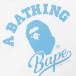 Cursive College Logo Relaxed Fit Tee - White -Feature store Cursive College Logo Relaxed Fit Tee White 001TEK801303M WHT 08 13 24 Feature JP 5