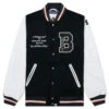 Embroidery Varsity Jacket - Green