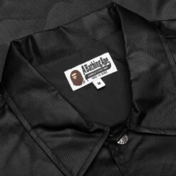 Ink Camo Coach Jacket - Black -Feature store Ink Camo Coach Jacket Black 001LJK301307M BLK 01 18 24 Feature KN 10