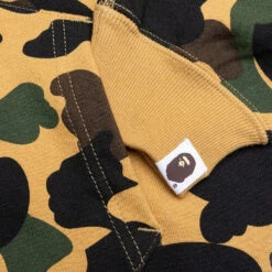 Kid's 1ST Camo Patch Print Shark Zip Hoodie - Yellow 9 Kid's 1ST Camo Patch Print Shark Zip Hoodie - Yellow -Feature store Kid s 1ST Camo Patch Print Shark Zip Hoodie Yellow 001ZPL303003K YEL 08 06 25 Feature VR 5