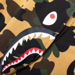 Kid's 1ST Camo Patch Print Shark Zip Hoodie - Yellow 11 Kid's 1ST Camo Patch Print Shark Zip Hoodie - Yellow -Feature store Kid s 1ST Camo Patch Print Shark Zip Hoodie Yellow 001ZPL303003K YEL 08 06 25 Feature VR 8