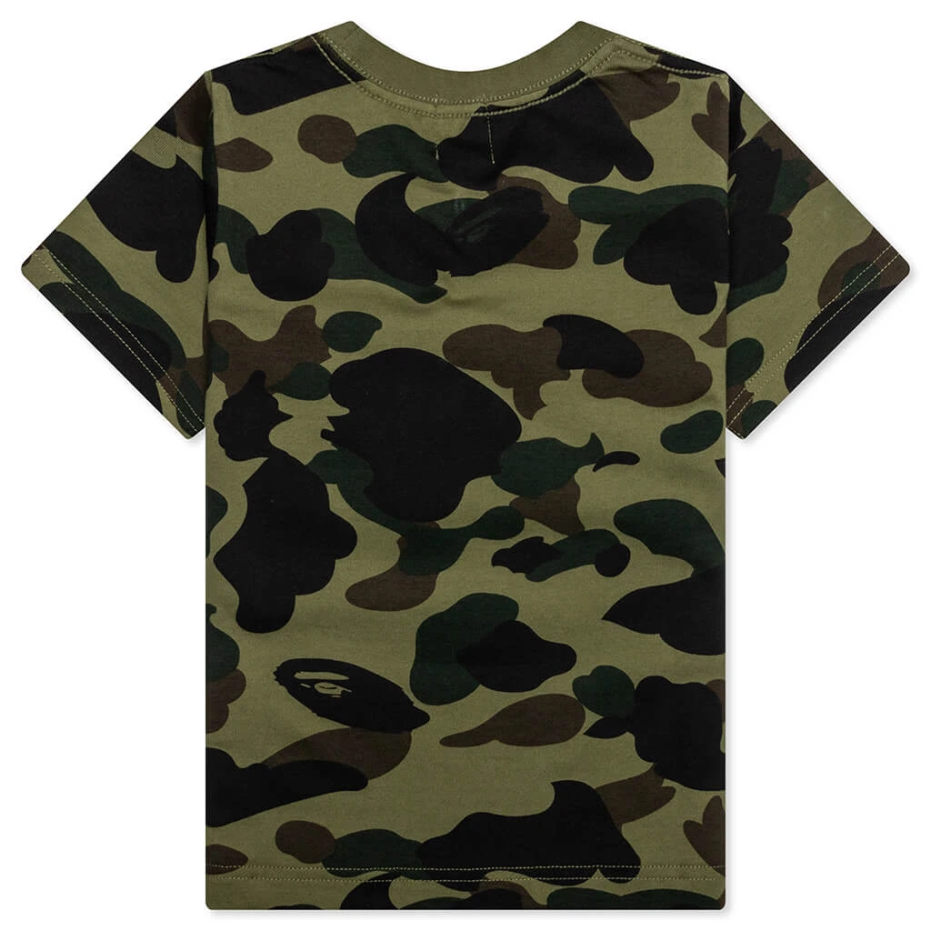 Kid's 1st Camo One Point Tee - Green 4 Kid's 1st Camo One Point Tee - Green - Image 2