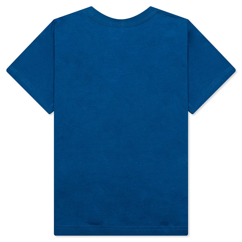 Kid's Baby Milo Banana Pocket Tee - Blue 4 Kid's Baby Milo Banana Pocket Tee - Blue - Image 2