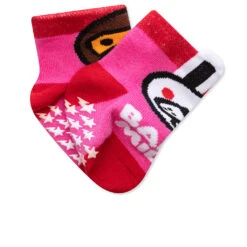 Kid's Baby Milo Friends Baby Socks - Pink