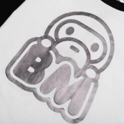 Kid's Baby Milo Raglan Tee - White -Feature store Kid s Baby Milo Raglan Tee White 002CSL303014K WHT 08 04 25 Feature KN 4