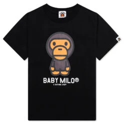 Kid's Baby Milo Tee - Black