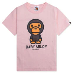 Kid's Baby Milo Tee - Pink