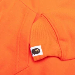 Kid's Bape Relaxed Fit Pigment Dye Zip Hoodie - Orange 8 Kid's Bape Relaxed Fit Pigment Dye Zip Hoodie - Orange -Feature store Kid s Bape Relaxed Fit Pigment Dye Zip Hoodie Orange 001ZPL303005K ORG 08 06 25 Feature VR 4