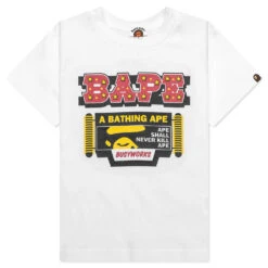 Kid's Busyworks Tee - White