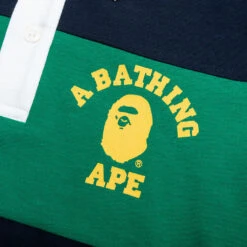 Kid's College Panel Stripe Polo Shirt - Navy -Feature store Kid s College Panel Stripe Polo Shirt Navy 001POL303002K NVY 08 06 25 Feature VR 4