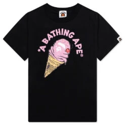 Kid's Ice Cream Tee - Black