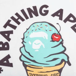 Kid's Ice Cream Tee - White -Feature store Kid s Ice Cream Tee White 001TEL303213K WHT 08 04 25 Feature KN 6 cecc291f cd3a 4c13 8fec b6d0210a8a0a