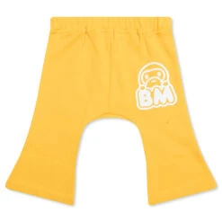 Kid's Milo Face Baby Pants - Yellow