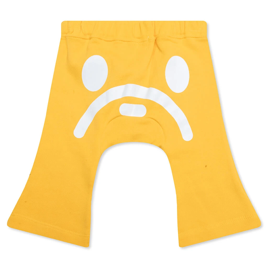Kid's Milo Face Baby Pants - Yellow 4 Kid's Milo Face Baby Pants - Yellow - Image 2