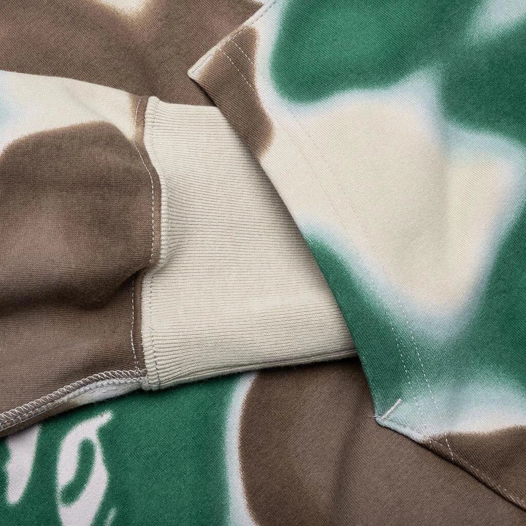 Liquid Camo Shark Relaxed Fit Full Zip Hoodie - Olive Drab 8 Liquid Camo Shark Relaxed Fit Full Zip Hoodie - Olive Drab - Image 6