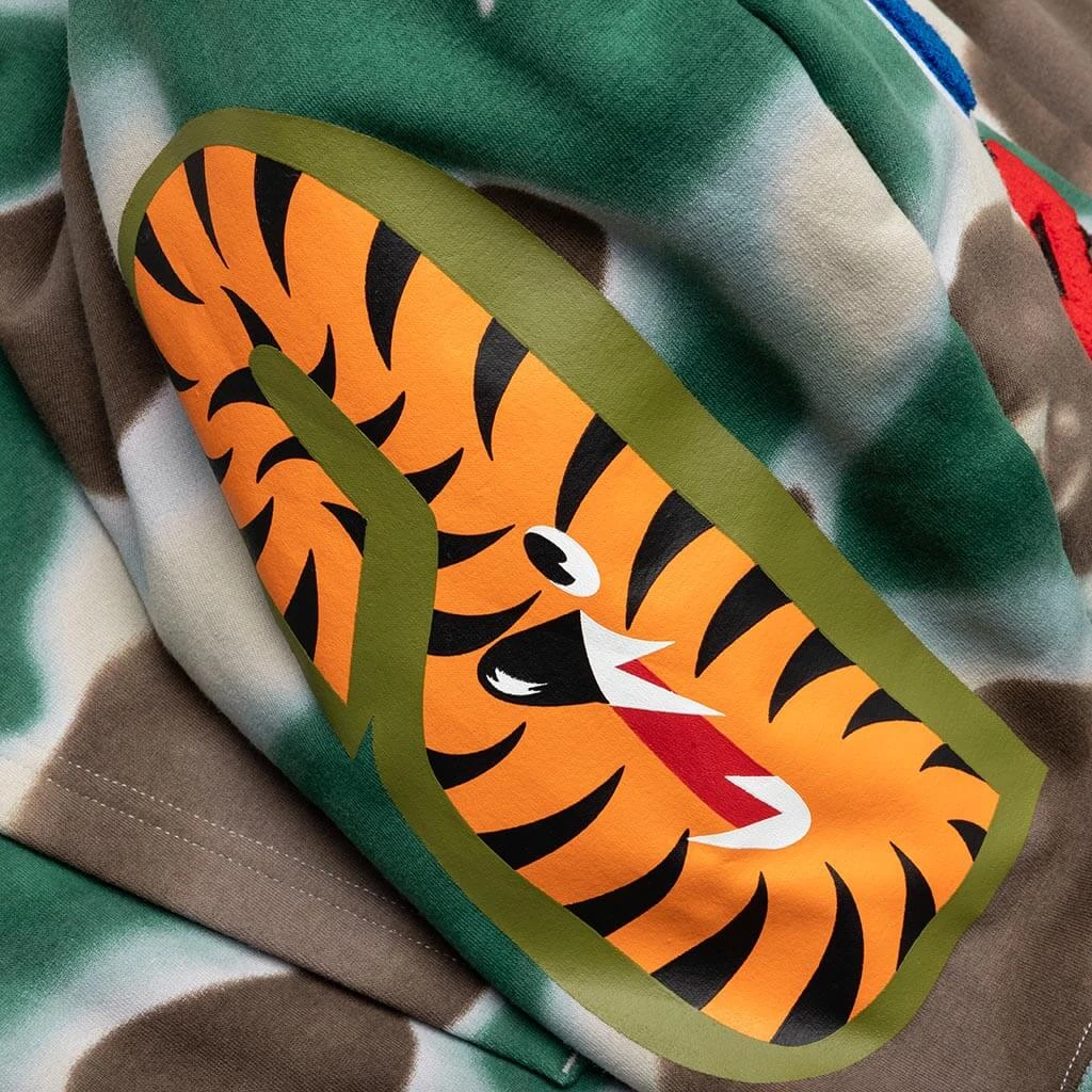 Liquid Camo Shark Relaxed Fit Full Zip Hoodie - Olive Drab 7 Liquid Camo Shark Relaxed Fit Full Zip Hoodie - Olive Drab - Image 5