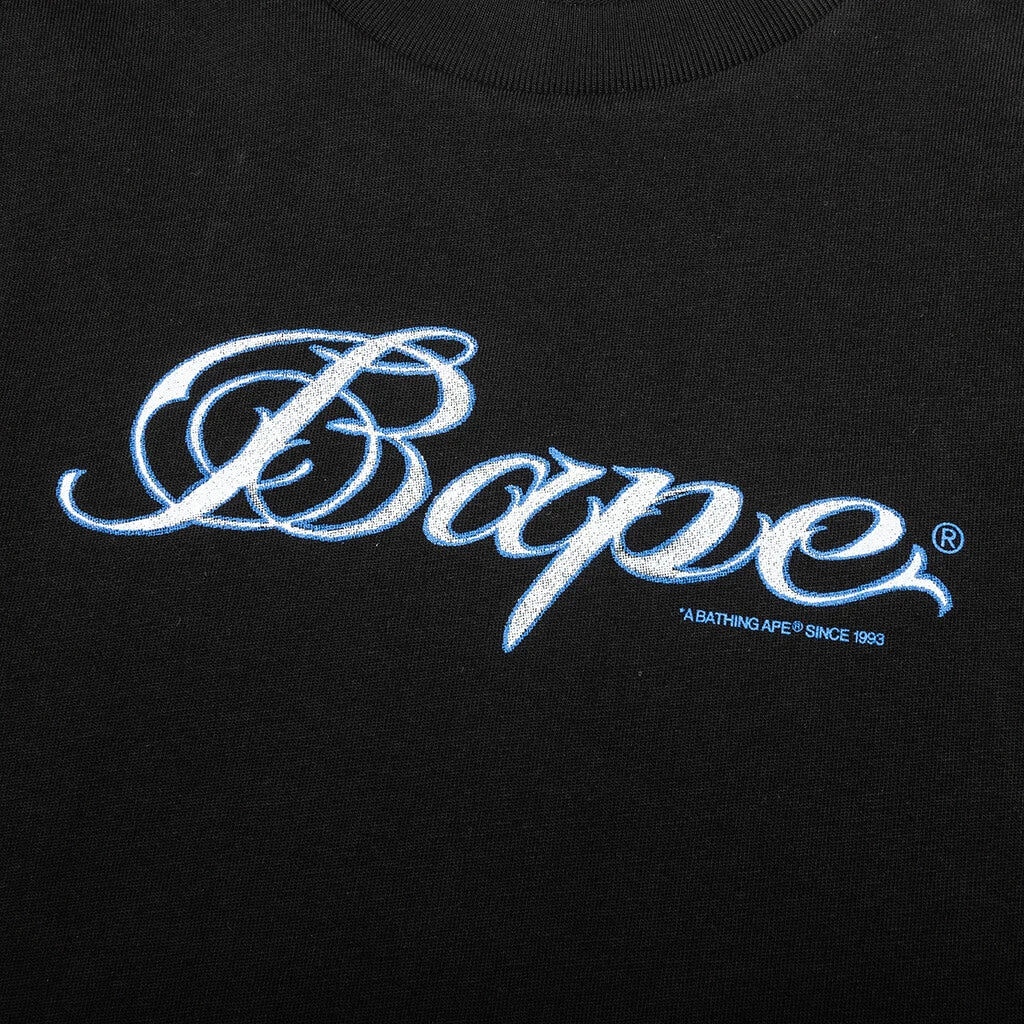 Logo Relaxed Fit Tee - Black 5 Logo Relaxed Fit Tee - Black - Image 3