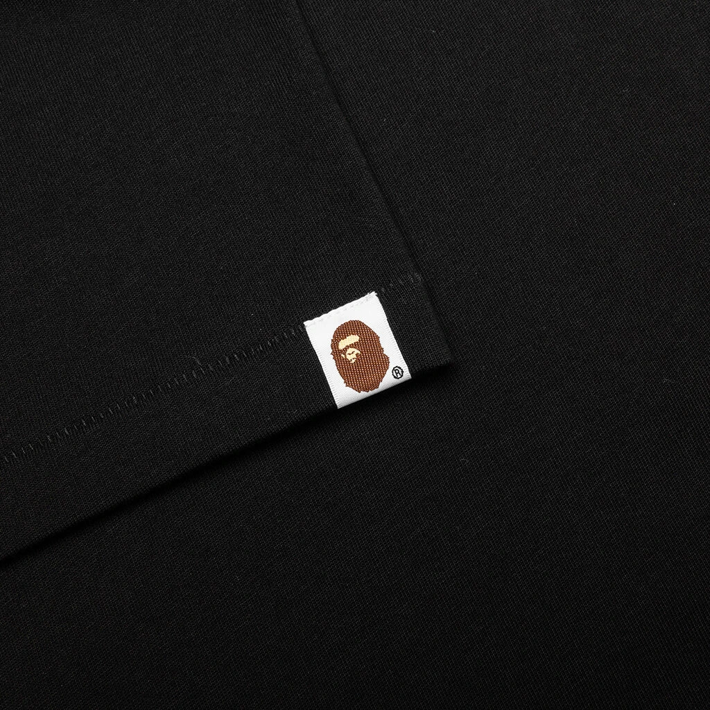 Logo Relaxed Fit Tee - Black 7 Logo Relaxed Fit Tee - Black - Image 5