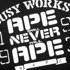 OG Ape Head College Relaxed Fit Tee - Black 10 OG Ape Head College Relaxed Fit Tee - Black -Feature store OG Ape Head College Relaxed Fit Tee Black 001TEK301352M BLK 05 24 24 Feature JP 8