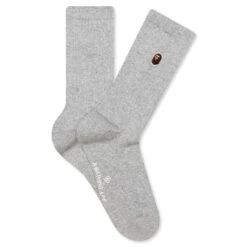One Point Socks - Gray