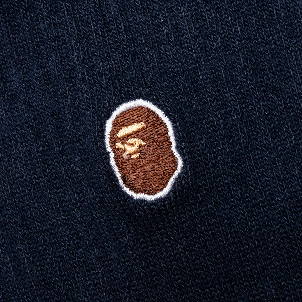 One Point Socks - Navy 4 One Point Socks - Navy - Image 2