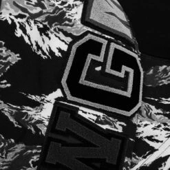 Palm Tree Camo Relaxed Fit Shark Full Zip Hoodie - Black 14 Palm Tree Camo Relaxed Fit Shark Full Zip Hoodie - Black -Feature store Palm Tree Camo Relaxed Fit Shark Full Zip Hoodie Black 001ZPL301313M BLK 08 10 25 Feature JA 10