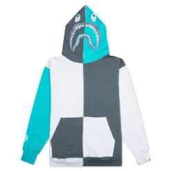 Color Block Shark Relaxed Fit Full Zip - Multi